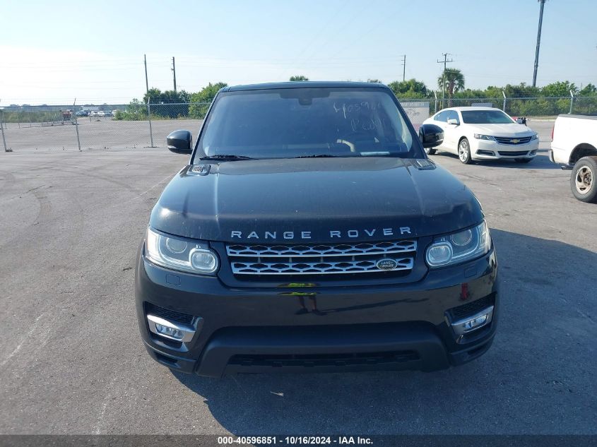 2016 Land Rover Range Rover Sport 3.0L V6 Supercharged Hse VIN: SALWR2VF6GA552639 Lot: 40596851