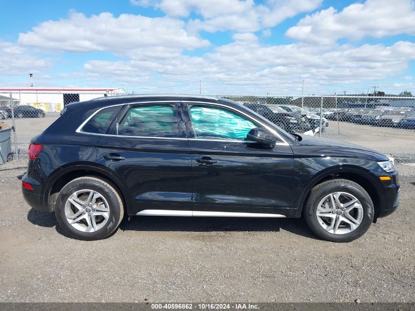 2019 Audi Q5 45 Premium VIN: WA1ANAFY9K2070512 Lot: 40596862