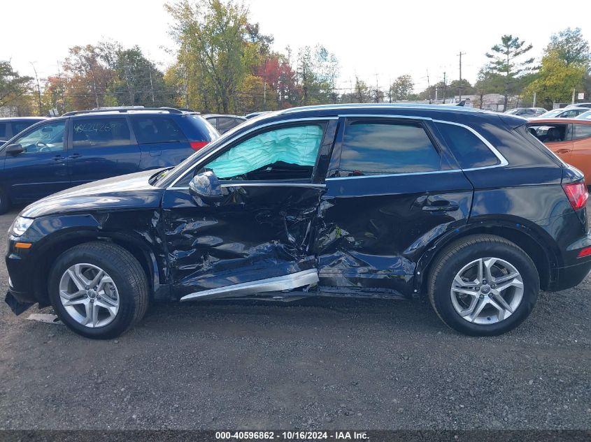 2019 Audi Q5 45 Premium VIN: WA1ANAFY9K2070512 Lot: 40596862