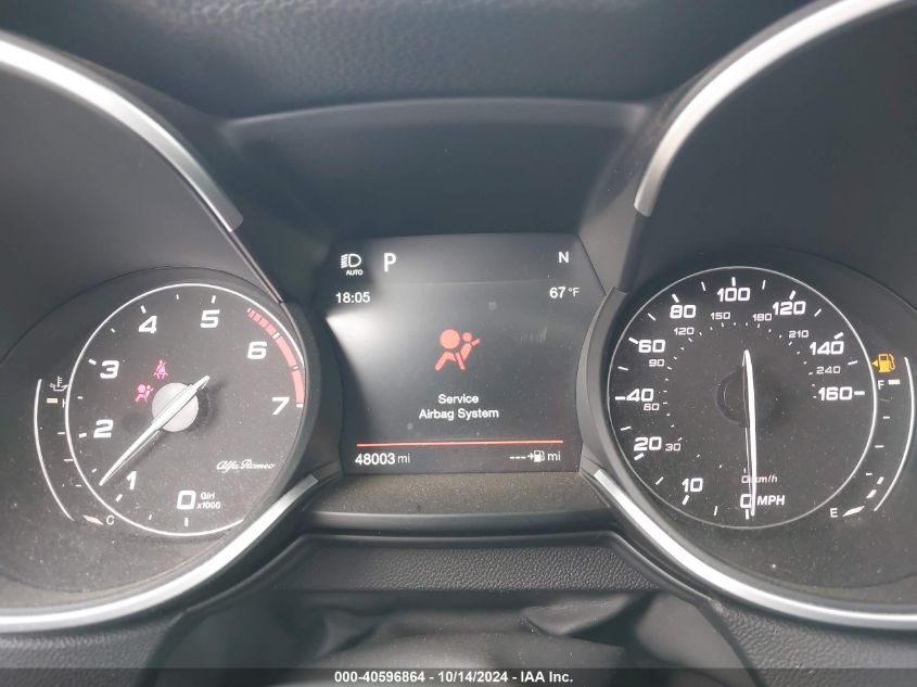 2018 Alfa Romeo Stelvio Ti Awd VIN: ZASFAKBN2J7878228 Lot: 40596864