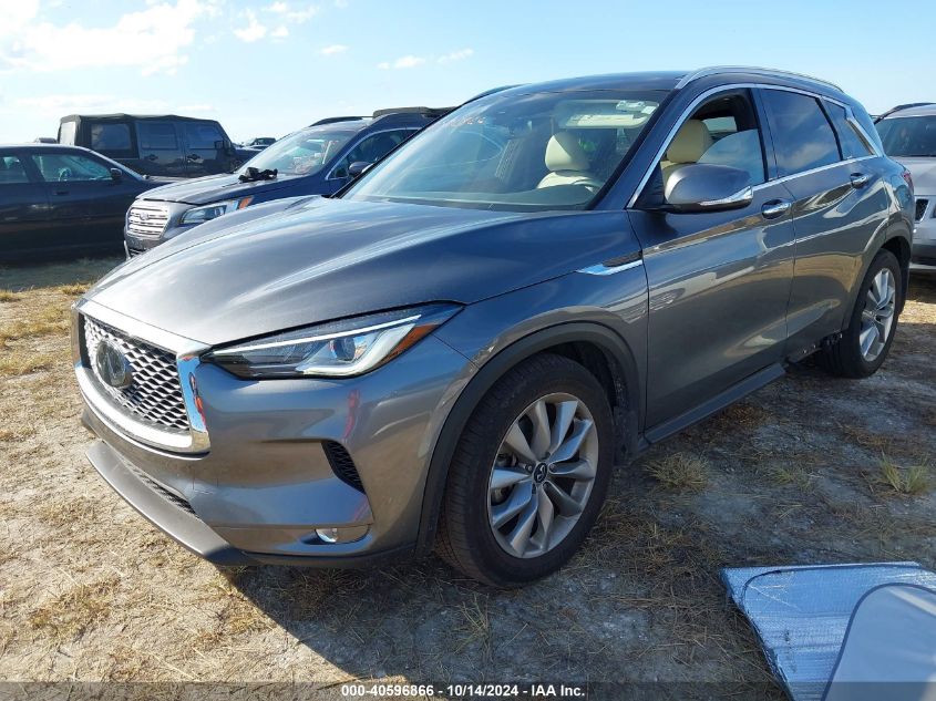 2022 Infiniti Qx50 Luxe VIN: 3PCAJ5BA1NF119396 Lot: 40596866