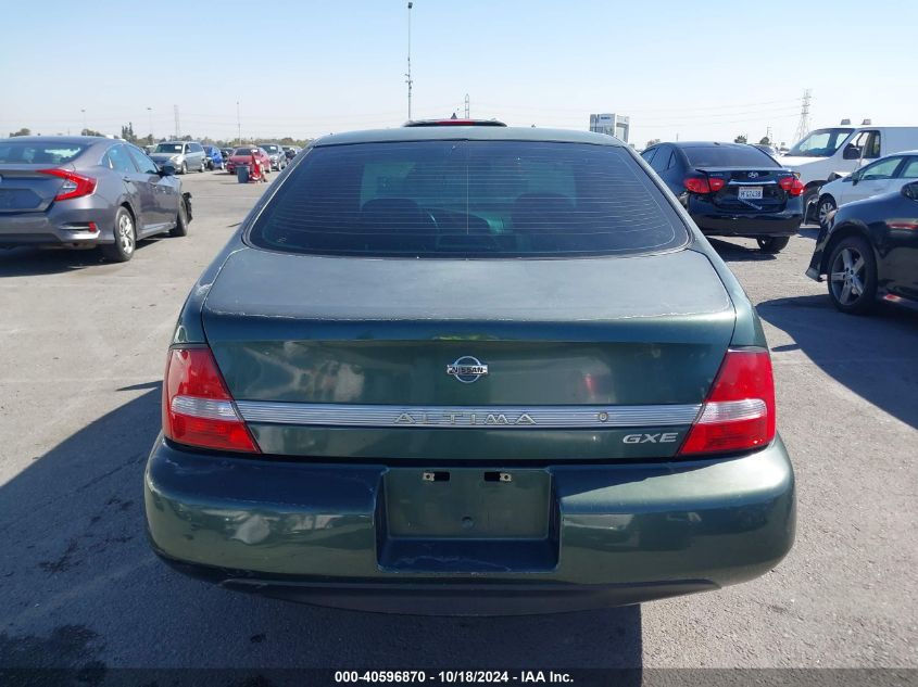 2000 Nissan Altima Gle/Gxe/Se/Xe VIN: 1N4DL01D9YC115934 Lot: 40596870