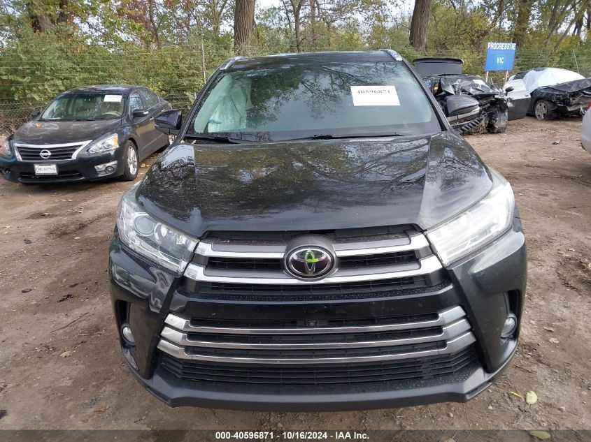 2018 Toyota Highlander Limited Platinum VIN: 5TDDZRFH2JS914936 Lot: 40596871