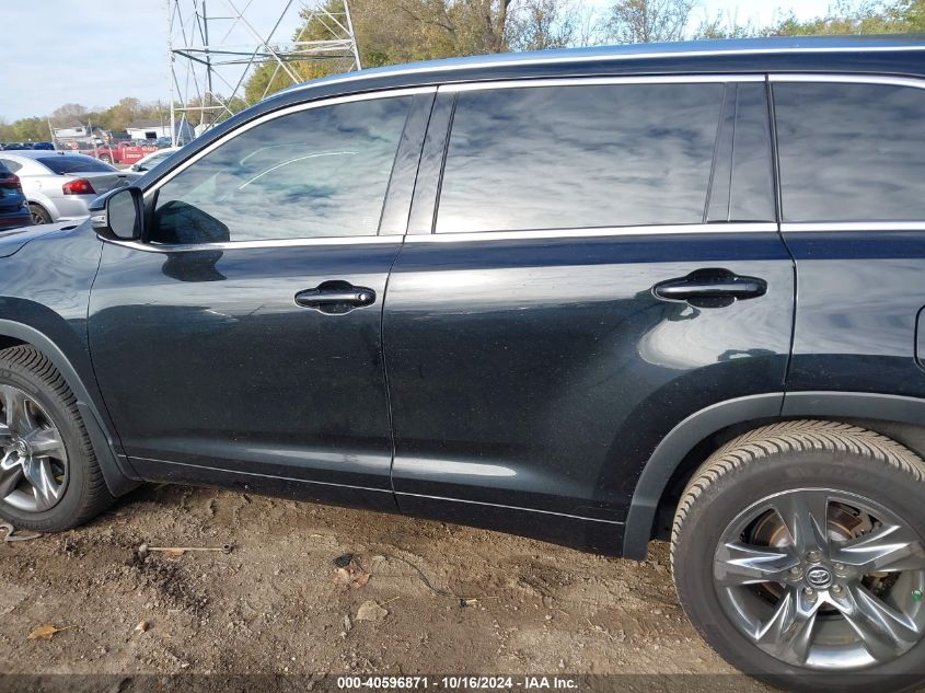 2018 Toyota Highlander Limited Platinum VIN: 5TDDZRFH2JS914936 Lot: 40596871