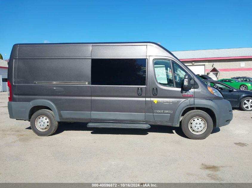 2018 Ram Promaster 2500 High Roof 159 Wb VIN: 3C6TRVDG3JE110192 Lot: 40596872