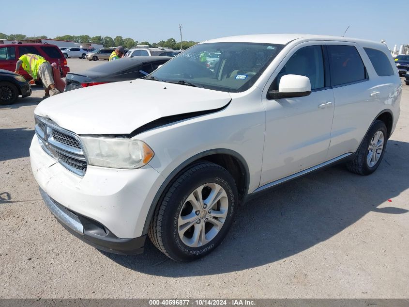 2012 Dodge Durango Sxt VIN: 1C4RDHAG7CC210670 Lot: 40596877