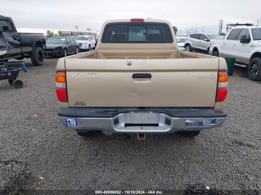 2002 Toyota Tacoma Prerunner VIN: 005TESM92N62Z1364 Lot: 40596882