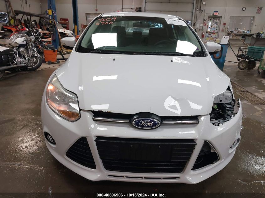 2014 Ford Focus Se VIN: 1FADP3F24EL318528 Lot: 40596906