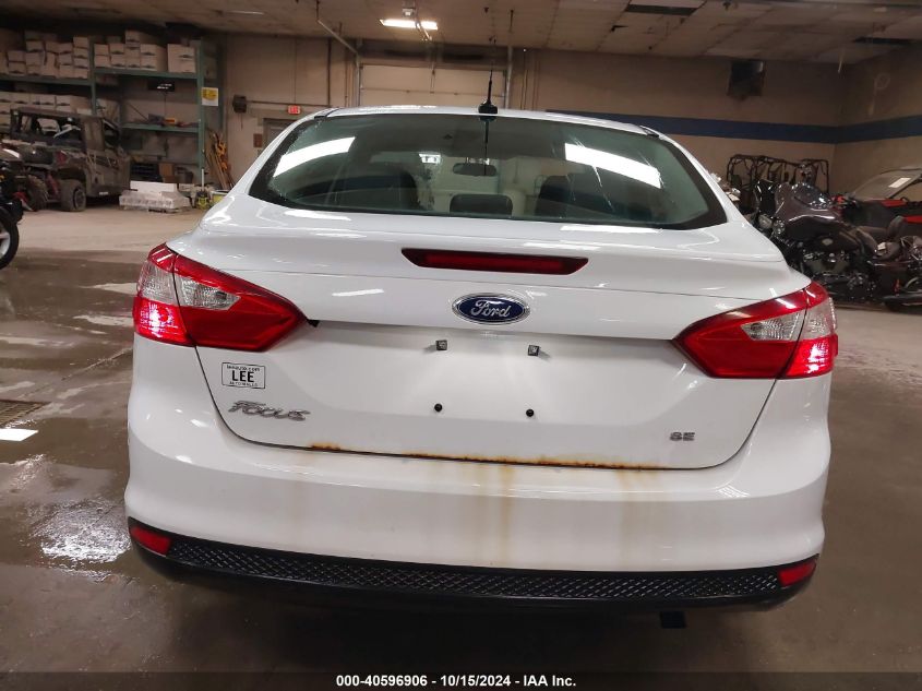 2014 Ford Focus Se VIN: 1FADP3F24EL318528 Lot: 40596906