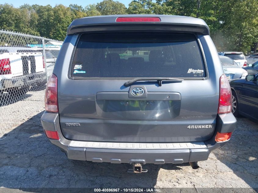 2005 Toyota 4Runner Limited V6 VIN: JTEZU17R550046884 Lot: 40596967