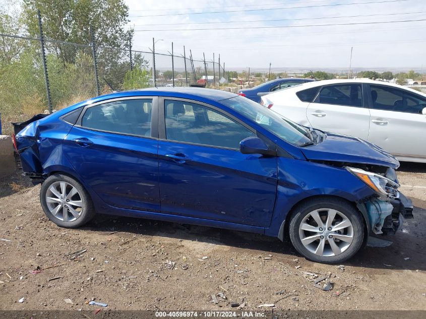 2017 Hyundai Accent Se VIN: KMHCT4AE1HU332437 Lot: 40596974