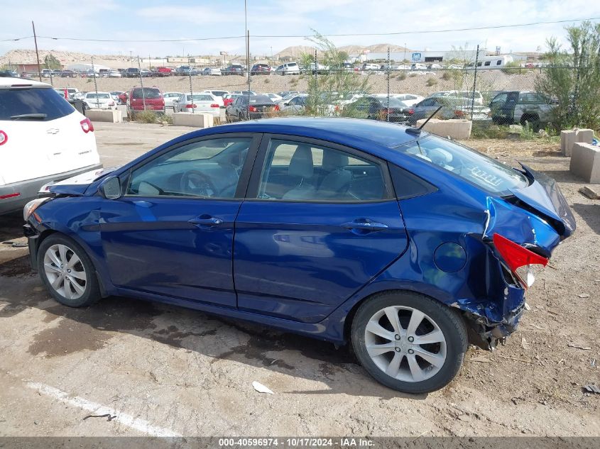 2017 Hyundai Accent Se VIN: KMHCT4AE1HU332437 Lot: 40596974