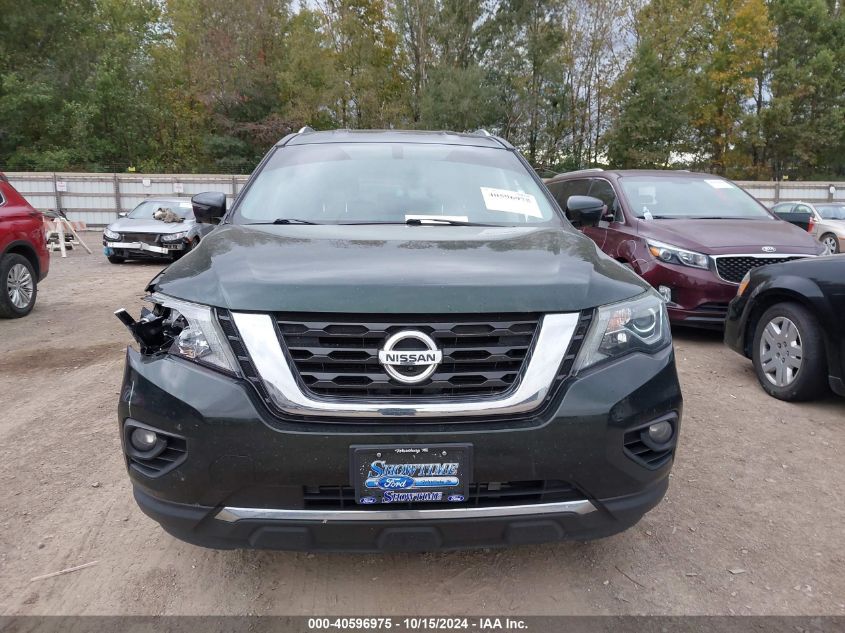 2018 Nissan Pathfinder Sl VIN: 5N1DR2MN3JC614920 Lot: 40596975