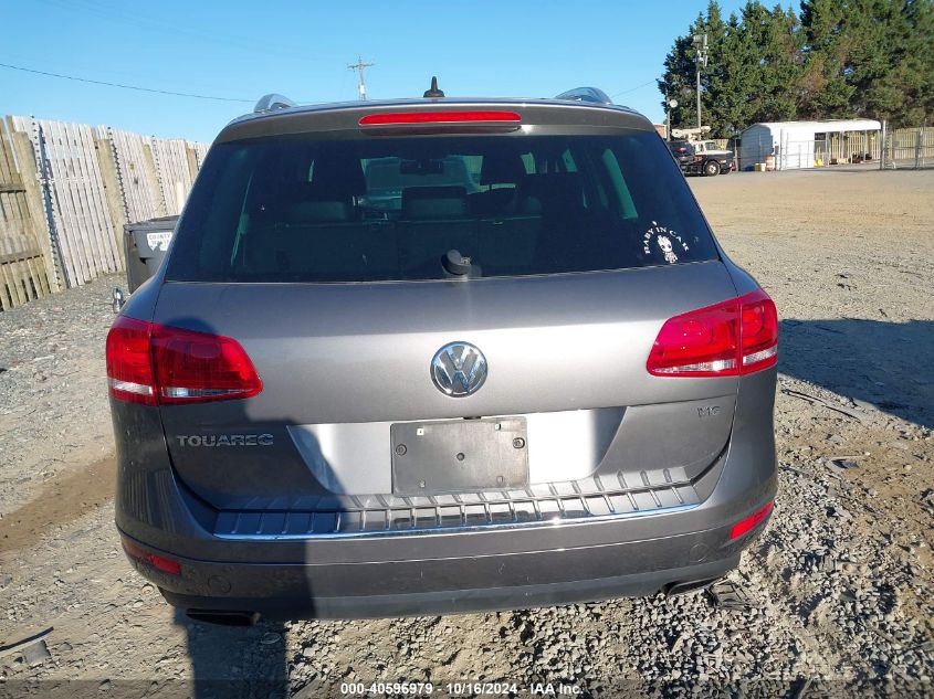 2012 Volkswagen Touareg Vr6 Sport VIN: WVGEF9BP9CD007590 Lot: 40596979