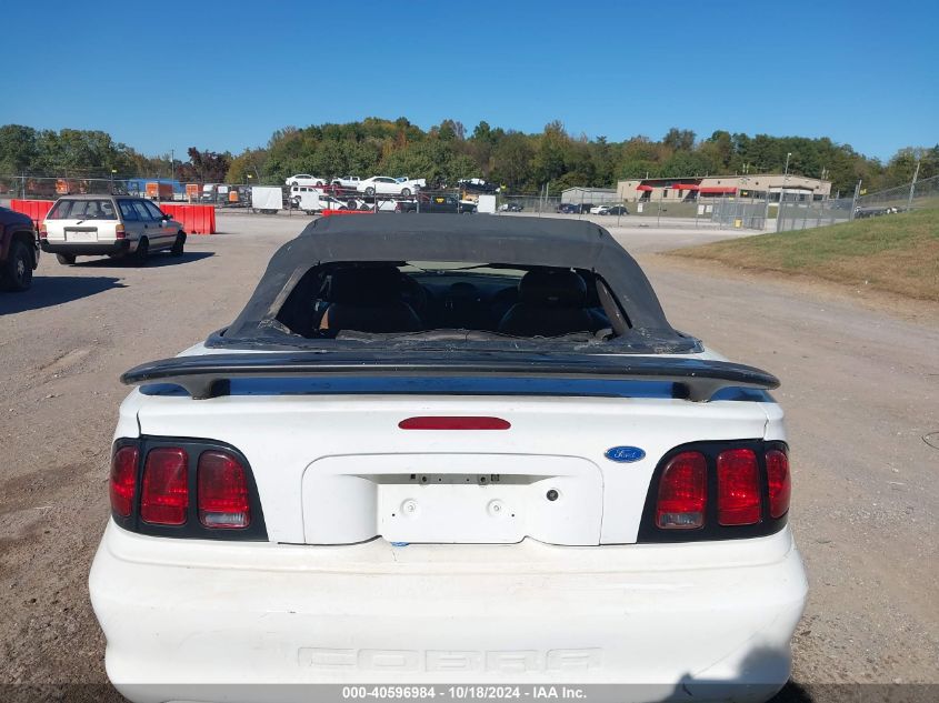 1996 Ford Mustang Cobra VIN: 1FALP46V7TF186422 Lot: 40596984