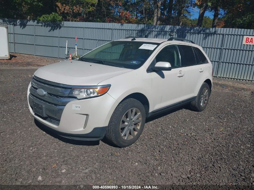 2013 Ford Edge Sel VIN: 2FMDK4JCXDBB08833 Lot: 40596993