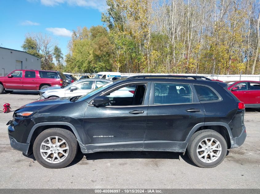 2015 Jeep Cherokee Sport VIN: 1C4PJMAB1FW715975 Lot: 40596997