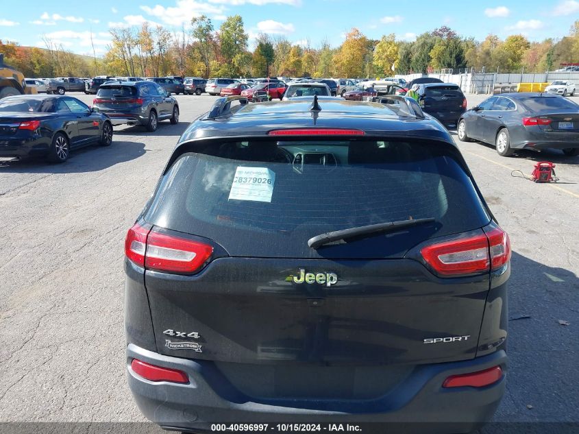 2015 Jeep Cherokee Sport VIN: 1C4PJMAB1FW715975 Lot: 40596997