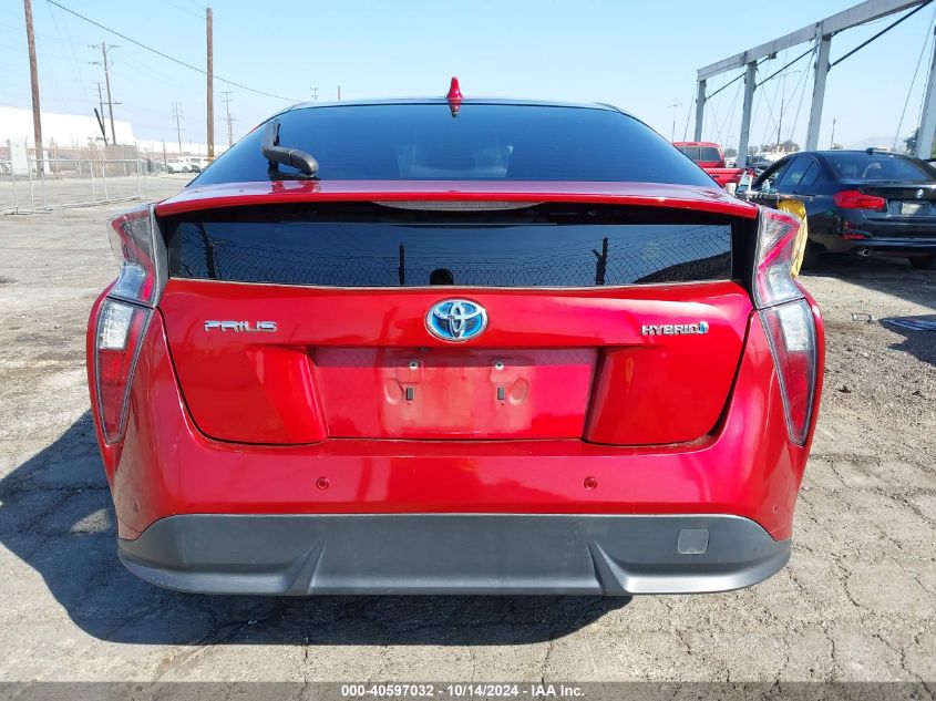 2017 Toyota Prius VIN: JTDKARFU5H3530124 Lot: 40597032