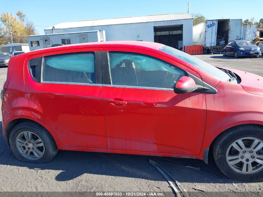 2015 Chevrolet Sonic Lt Auto VIN: 1G1JC6SG2F4150825 Lot: 40597033