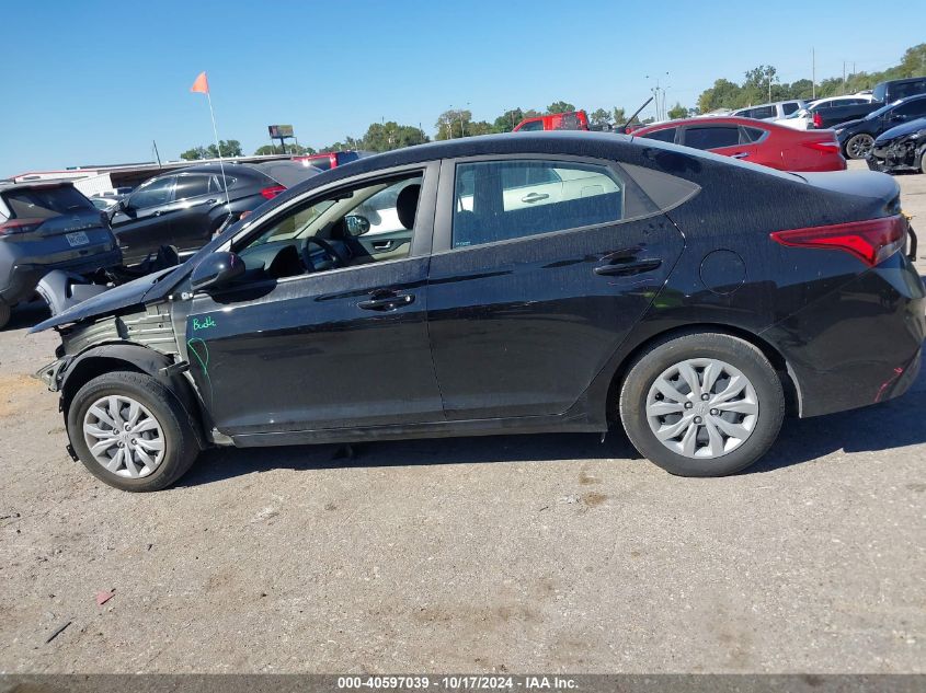 2022 Hyundai Accent Se VIN: 3KPC24A66NE183078 Lot: 40597039