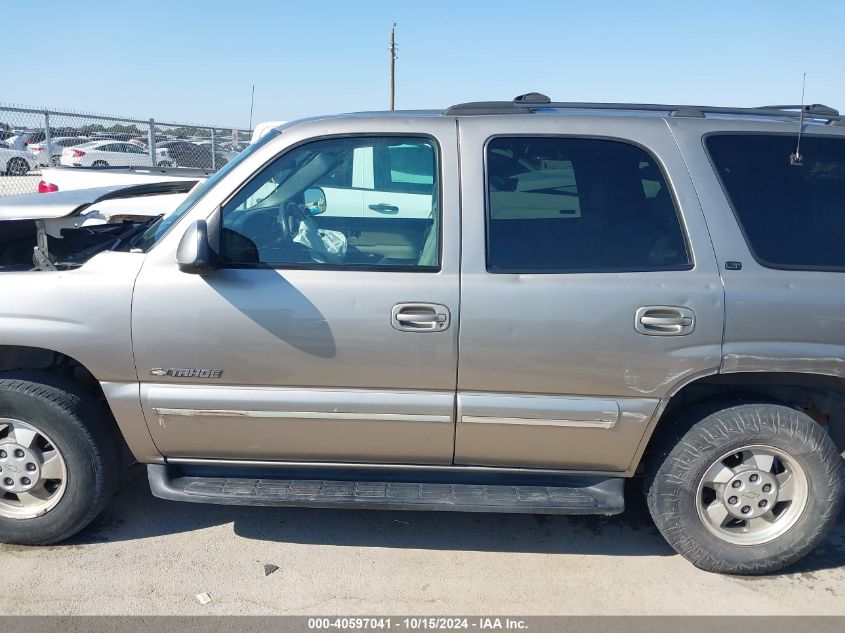 2001 Chevrolet Tahoe Lt VIN: 1GNEK13T31R102781 Lot: 40597041