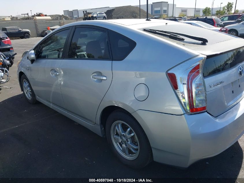 2013 Toyota Prius Two VIN: JTDKN3DU5D5573560 Lot: 40597048