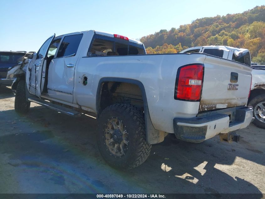 2018 GMC Sierra 2500Hd Denali VIN: 1GT12UEYXJF203416 Lot: 40597049