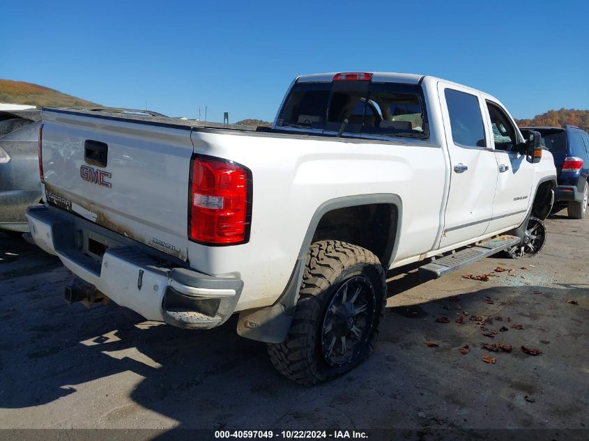 2018 GMC Sierra 2500Hd Denali VIN: 1GT12UEYXJF203416 Lot: 40597049