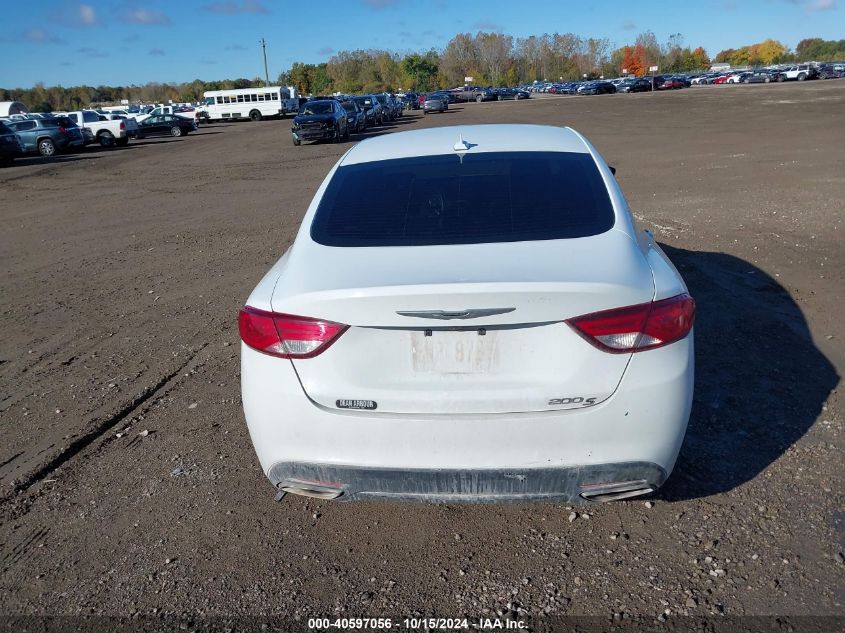 2015 Chrysler 200 S VIN: 1C3CCCBB4FN755785 Lot: 40597056