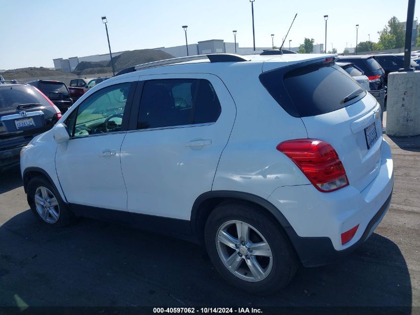 2017 Chevrolet Trax Lt VIN: KL7CJLSB5HB083805 Lot: 40597062