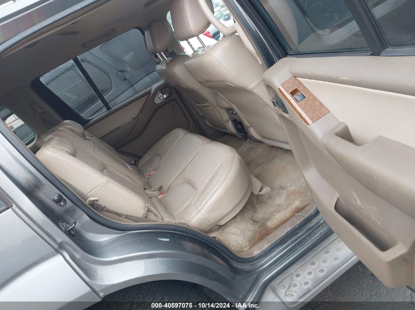 2005 Nissan Pathfinder Le VIN: 5N1AR18W25C704792 Lot: 40597075