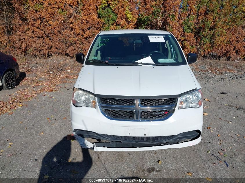 2015 Dodge Grand Caravan Se VIN: 2C4RDGBG6FR599306 Lot: 40597079