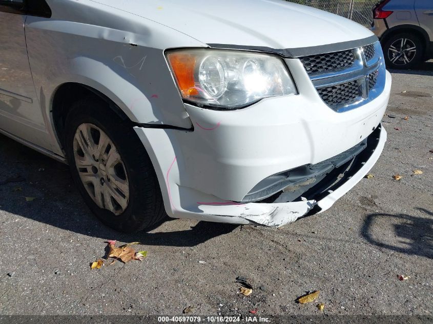 2015 Dodge Grand Caravan Se VIN: 2C4RDGBG6FR599306 Lot: 40597079