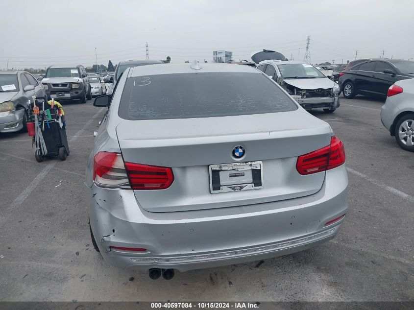 2016 BMW 328I VIN: WBA8E9G50GNT82826 Lot: 40597084