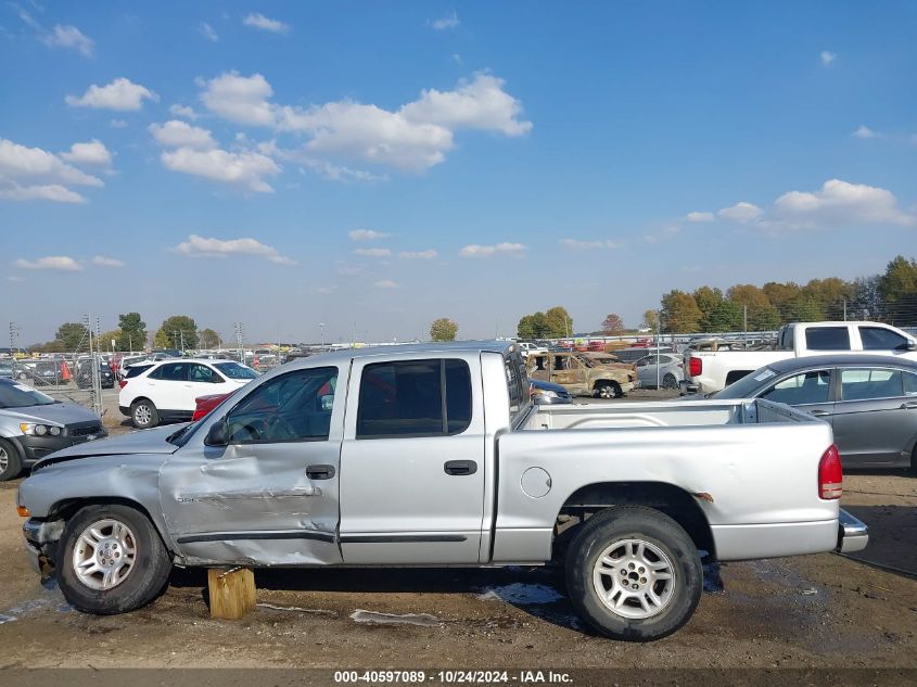 2001 Dodge Dakota Slt/Sport VIN: 1B7HL2AX11S324551 Lot: 40597089