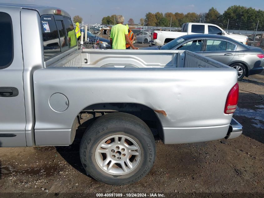 2001 Dodge Dakota Slt/Sport VIN: 1B7HL2AX11S324551 Lot: 40597089