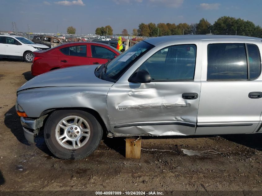 2001 Dodge Dakota Slt/Sport VIN: 1B7HL2AX11S324551 Lot: 40597089