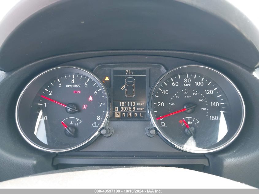 2012 Nissan Rogue S VIN: JN8AS5MT1CW606168 Lot: 40597100