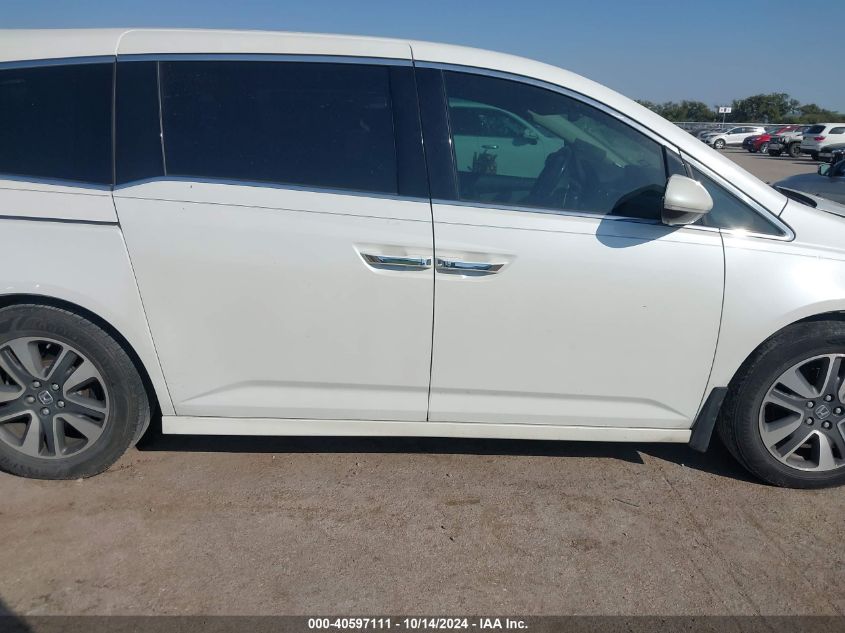 2014 Honda Odyssey Touring/Touring Elite VIN: 5FNRL5H98EB043427 Lot: 40597111