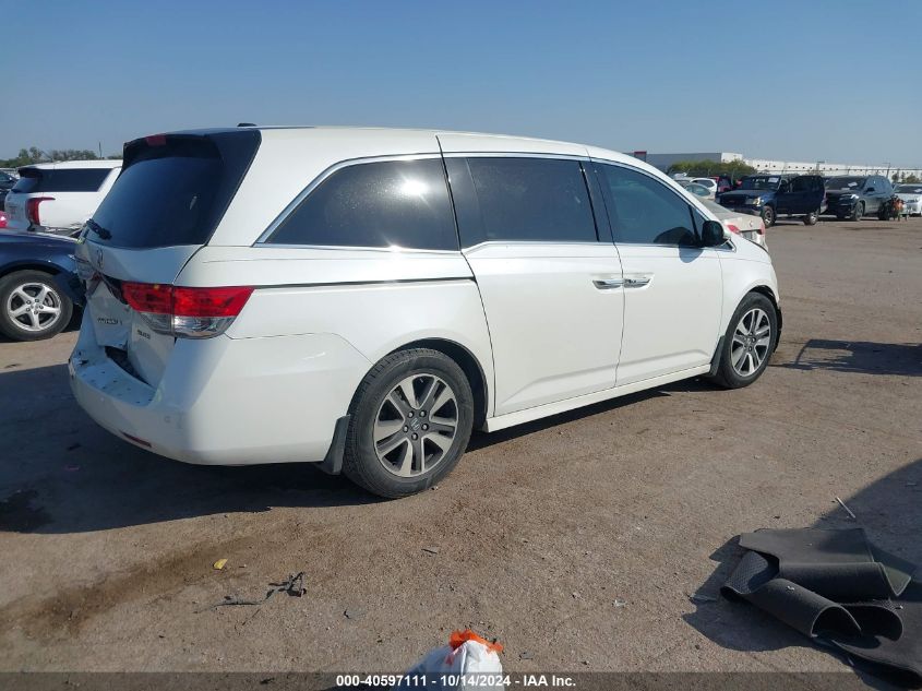 2014 Honda Odyssey Touring/Touring Elite VIN: 5FNRL5H98EB043427 Lot: 40597111