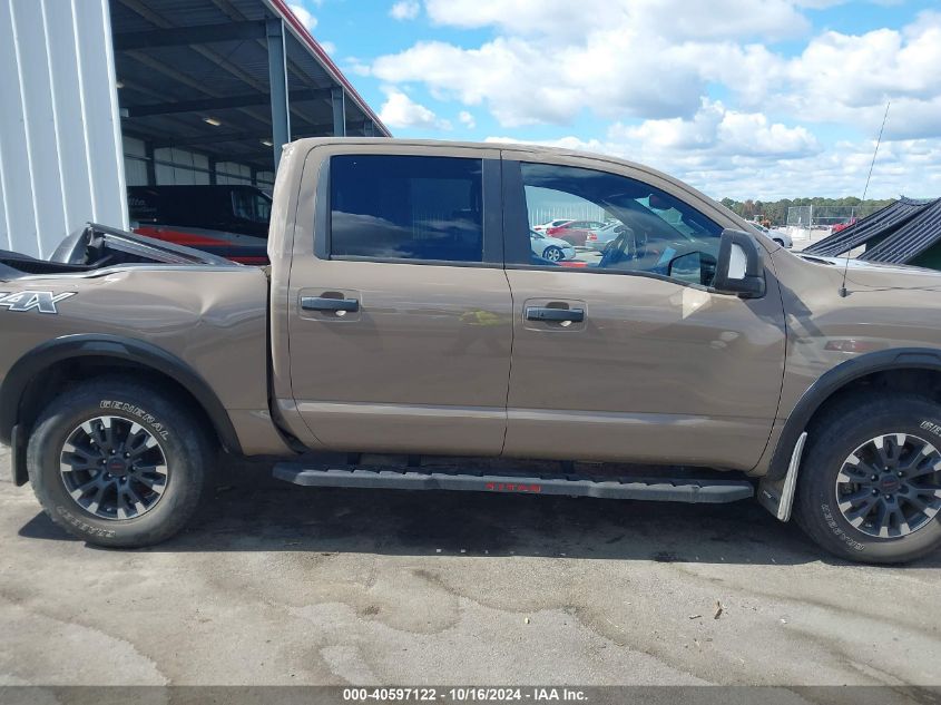 2021 Nissan Titan Pro-4X 4X4 VIN: 1N6AA1ED4MN531369 Lot: 40597122