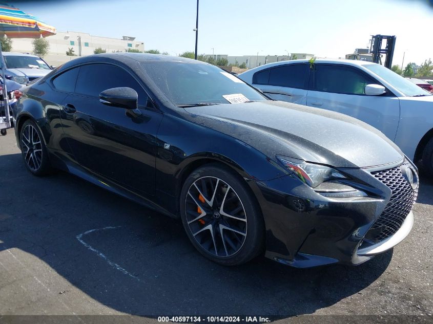 2018 Lexus Rc 350 VIN: JTHHZ5BC5J5018431 Lot: 40597134