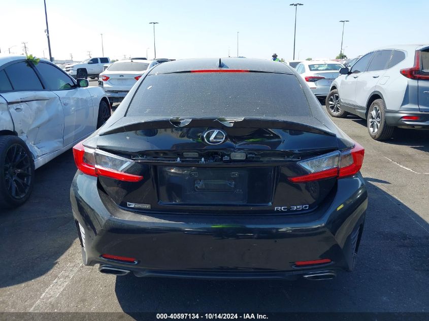 2018 Lexus Rc 350 VIN: JTHHZ5BC5J5018431 Lot: 40597134