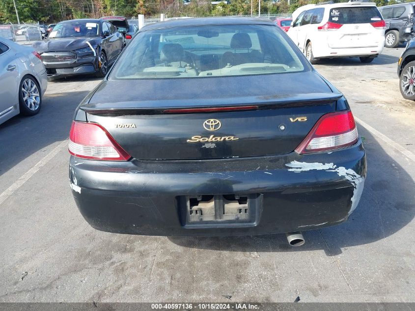 2000 Toyota Camry Solara Sle V6 VIN: 2T1CF28PXYC368776 Lot: 40597136