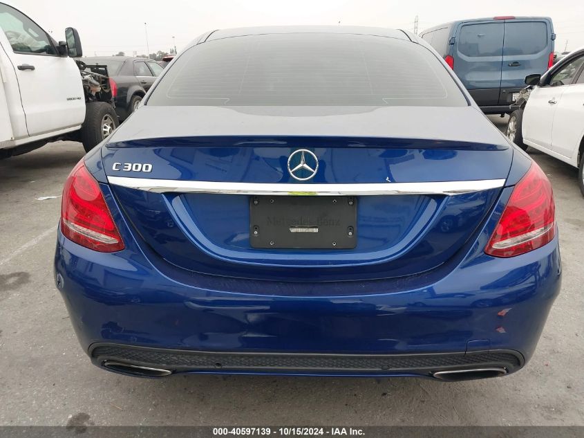 2018 Mercedes-Benz C 300 VIN: 55SWF4JB8JU240768 Lot: 40597139