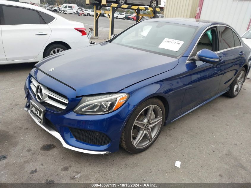 VIN 55SWF4JB8JU240768 2018 Mercedes-Benz C 300 no.2