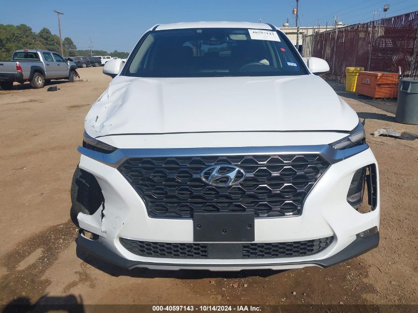 2019 Hyundai Santa Fe Sel VIN: 5NMS33AD0KH054727 Lot: 40597143