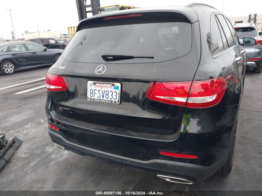 2019 Mercedes-Benz Glc 300 VIN: WDC0G4JB8KV118607 Lot: 40597156