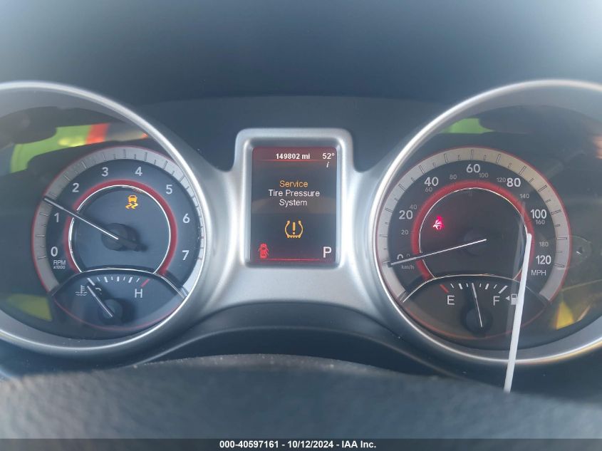 2012 Dodge Journey Sxt VIN: 3C4PDDBGXCT346987 Lot: 40597161